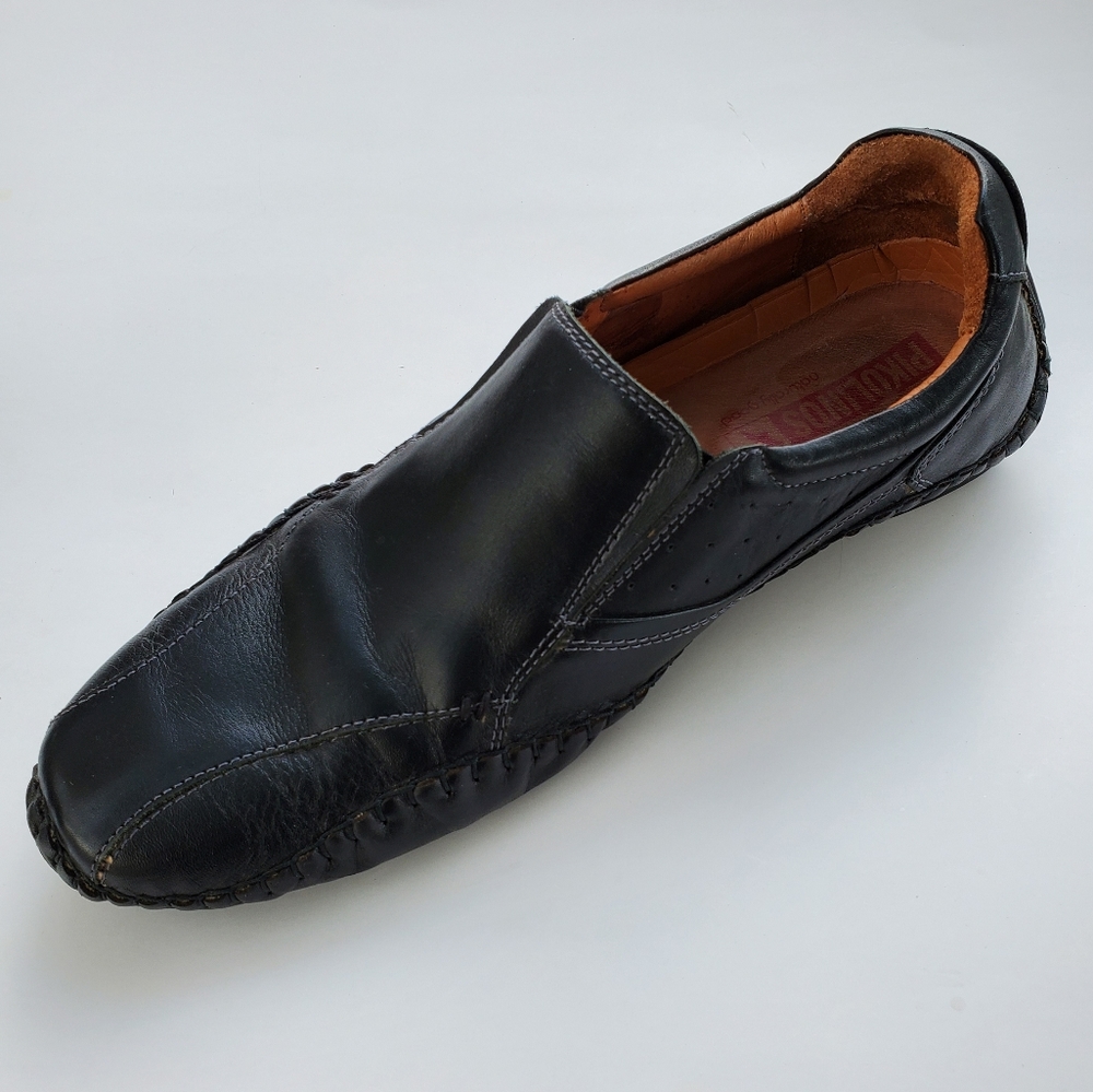 Pikolinos Size 44 Mens Black Leather Shoes US Size 10.5-11 - Picture 9 of 14